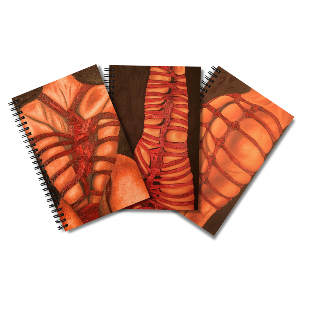 Shibari Spiral Notebook Bundle