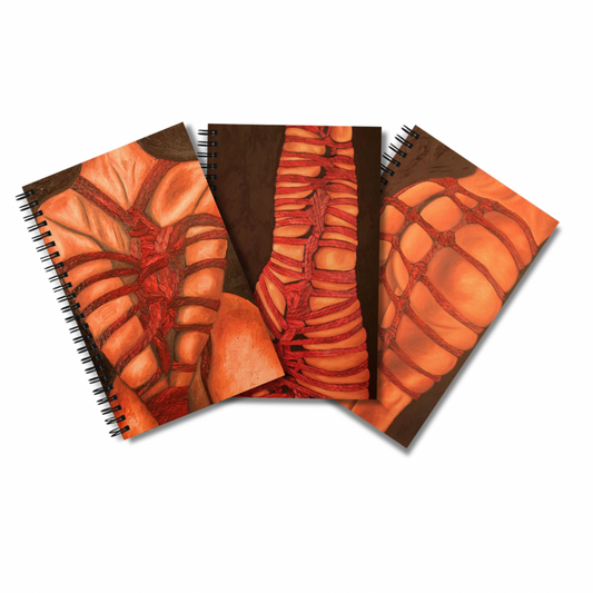 Shibari Spiral Notebook Bundle